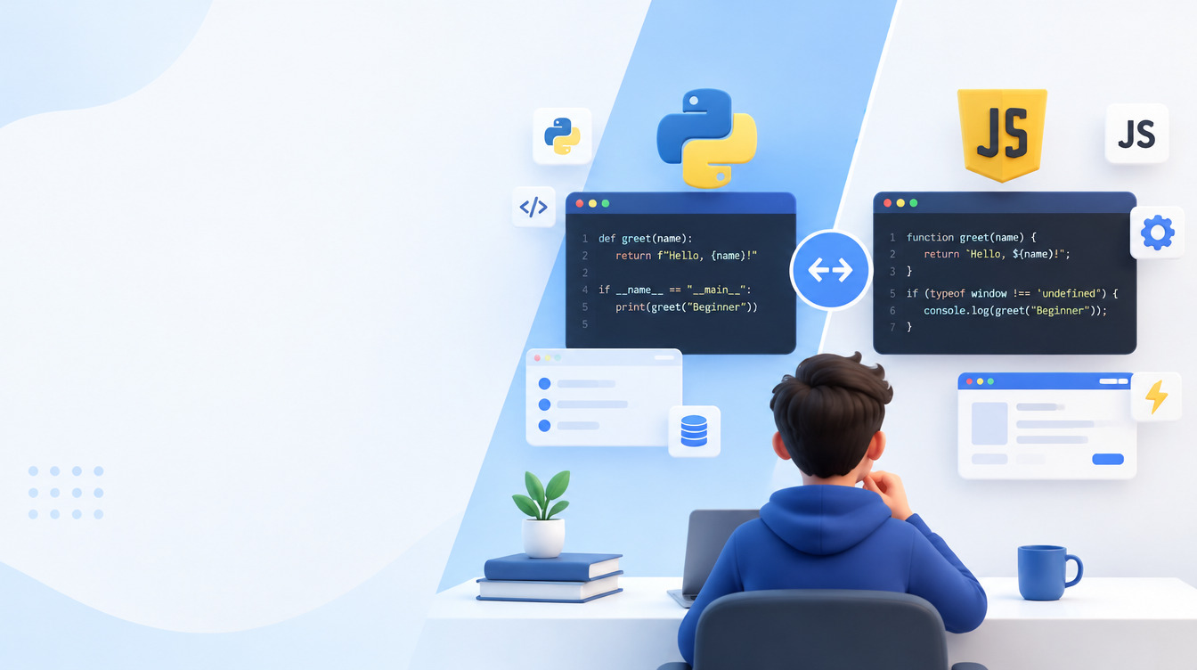 Python or JavaScript? Which Language Should I Start Programming With?